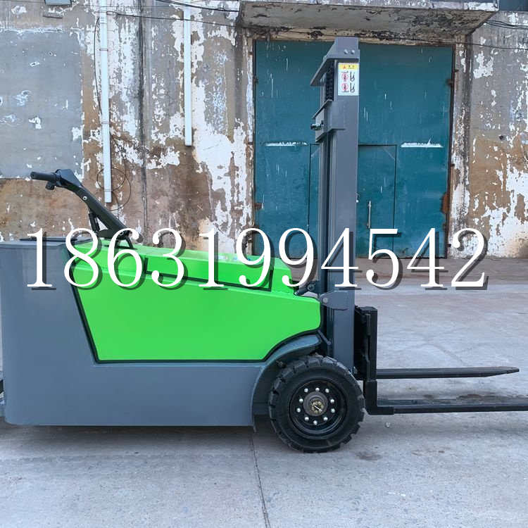 临渭区小型电动叉车1吨2吨步行站驾式电瓶堆高充电装卸车液压升降车铲车